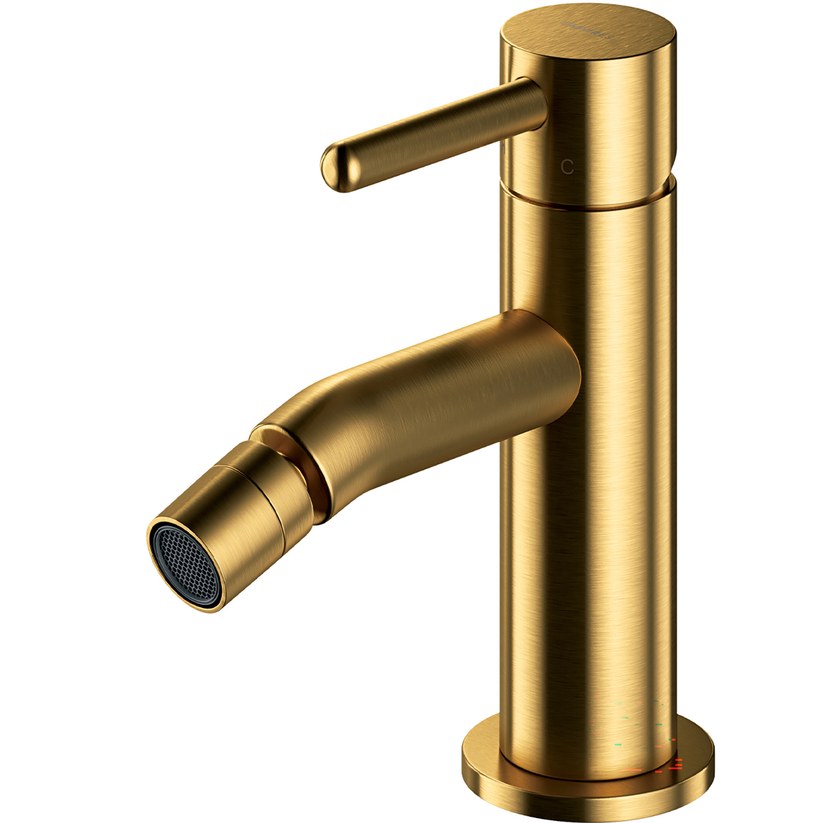 OMNIRES bidetový baterie Y stojící zlatý kartáčovaný Y1220GLB