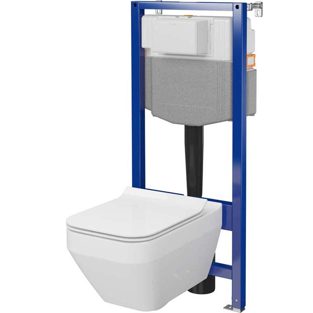 Mechanická podomítková sada CERSANIT AQUA PLUS s mísou CREA a deskou S701-809