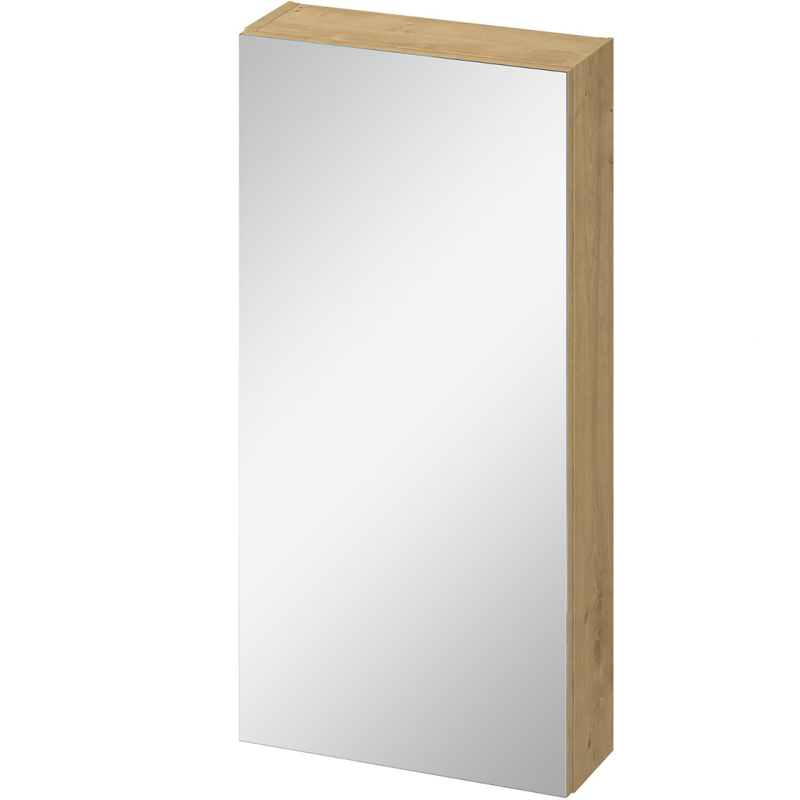 CERSANIT Nástěnná koupelnová skříňka se zrcadlem CITY 40 DSM dub S584-114