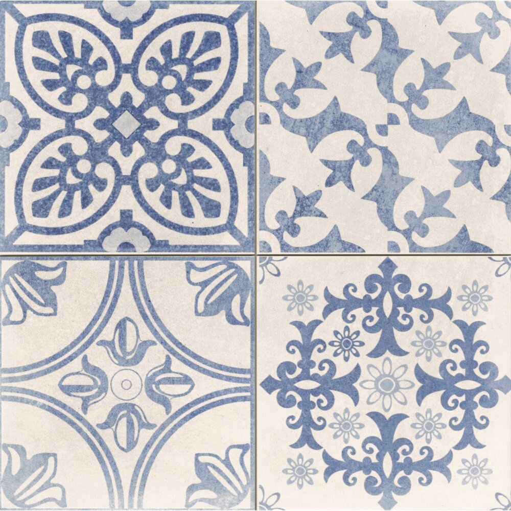DLAŽBA REALONDA SKYROS DECO BLANCO 44,2X44,2 KE SPÁROVÁNÍ