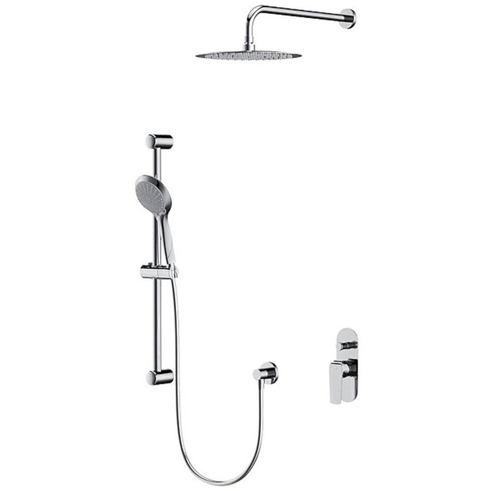 CERSANIT Podomítkový set CITY SET B255 s vanou a sprchovou baterií chrom S952-014 CERSANIT Podomítkový set CITY SET B255 s vanou a sprchovou baterií chrom S952-014