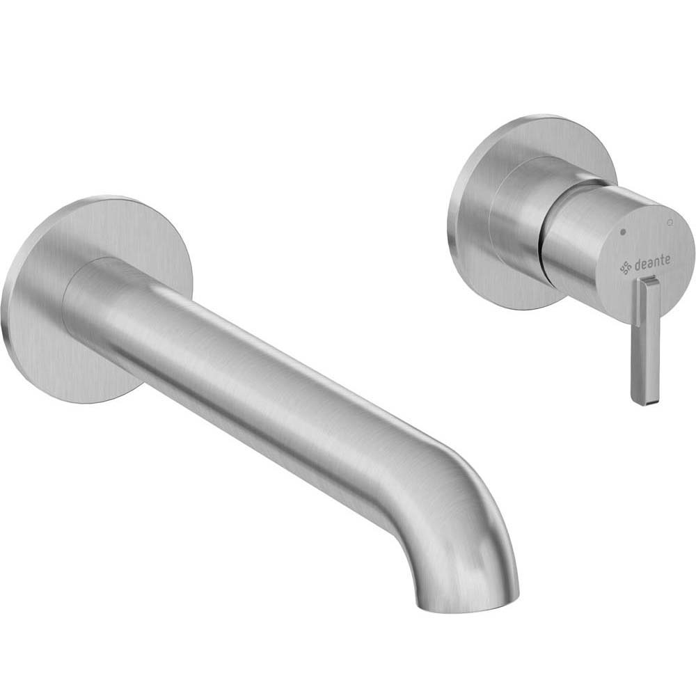 DEANTE SILIA skrytý kohoutek na umyvadlo z kartáčované oceli BQS_F54L