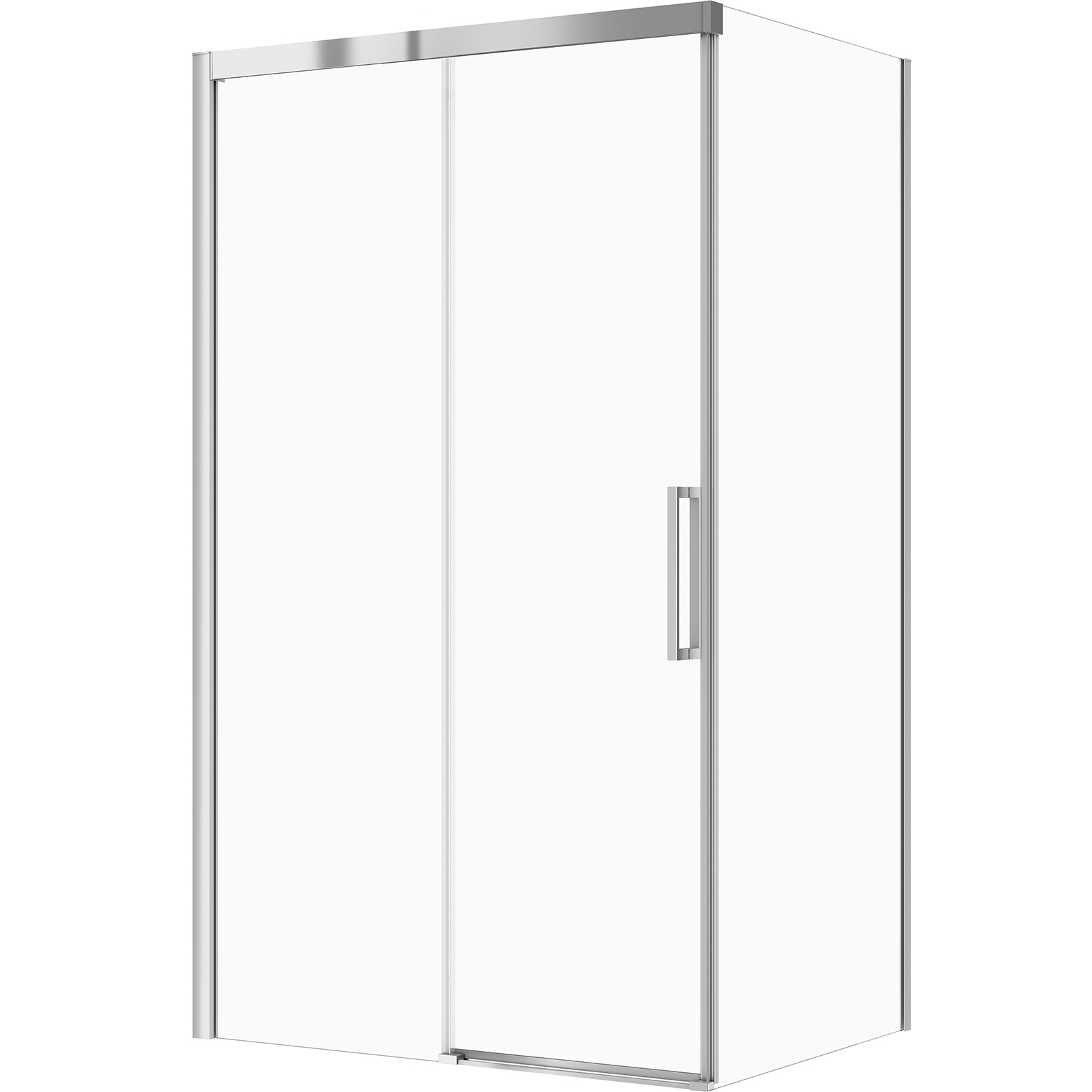 CERSANIT CREA obdélníkový posuvný sprchový kout 120x80x200 cm chrom S601-297