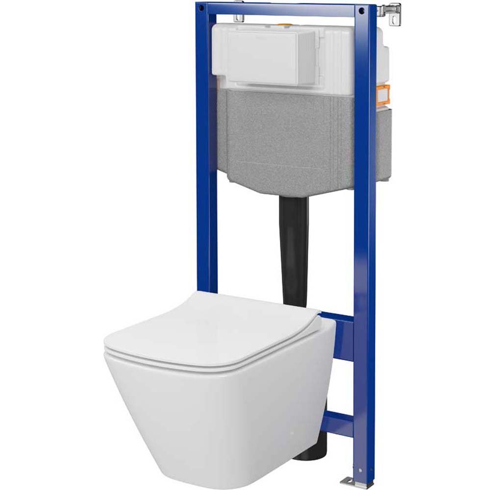 CERSANIT AQUA PLUS mechanická podomítková sada s miskou a deskou CITY S701-796