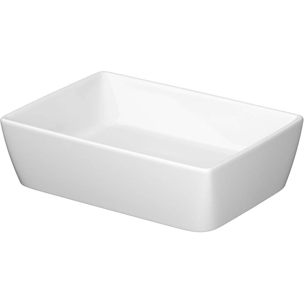 CERSANIT CITY 50 umyvadlo hranaté na desku s keramickou zátkou K35-048-ECO