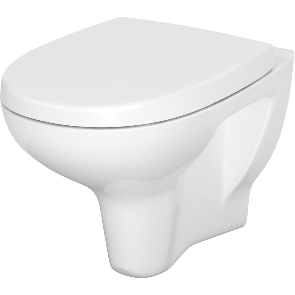 Závěsná WC mísa 813 ARTECO NEW duroplastové WC sedátko antibakteriální s pomalým sklápěním a snadnou demontáží