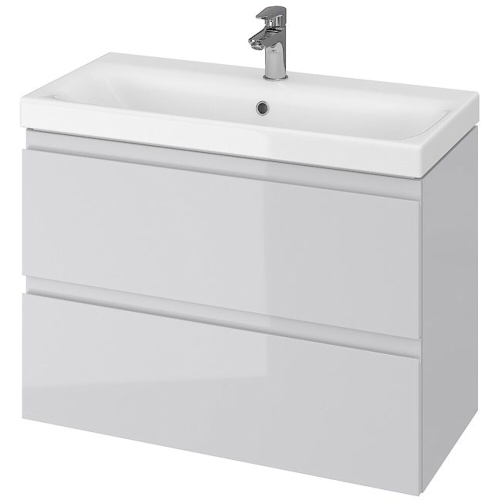 CERSANIT Skříňka pod umyvadlo MODUO SLIM 80 šedá DSM S801-224-DSM