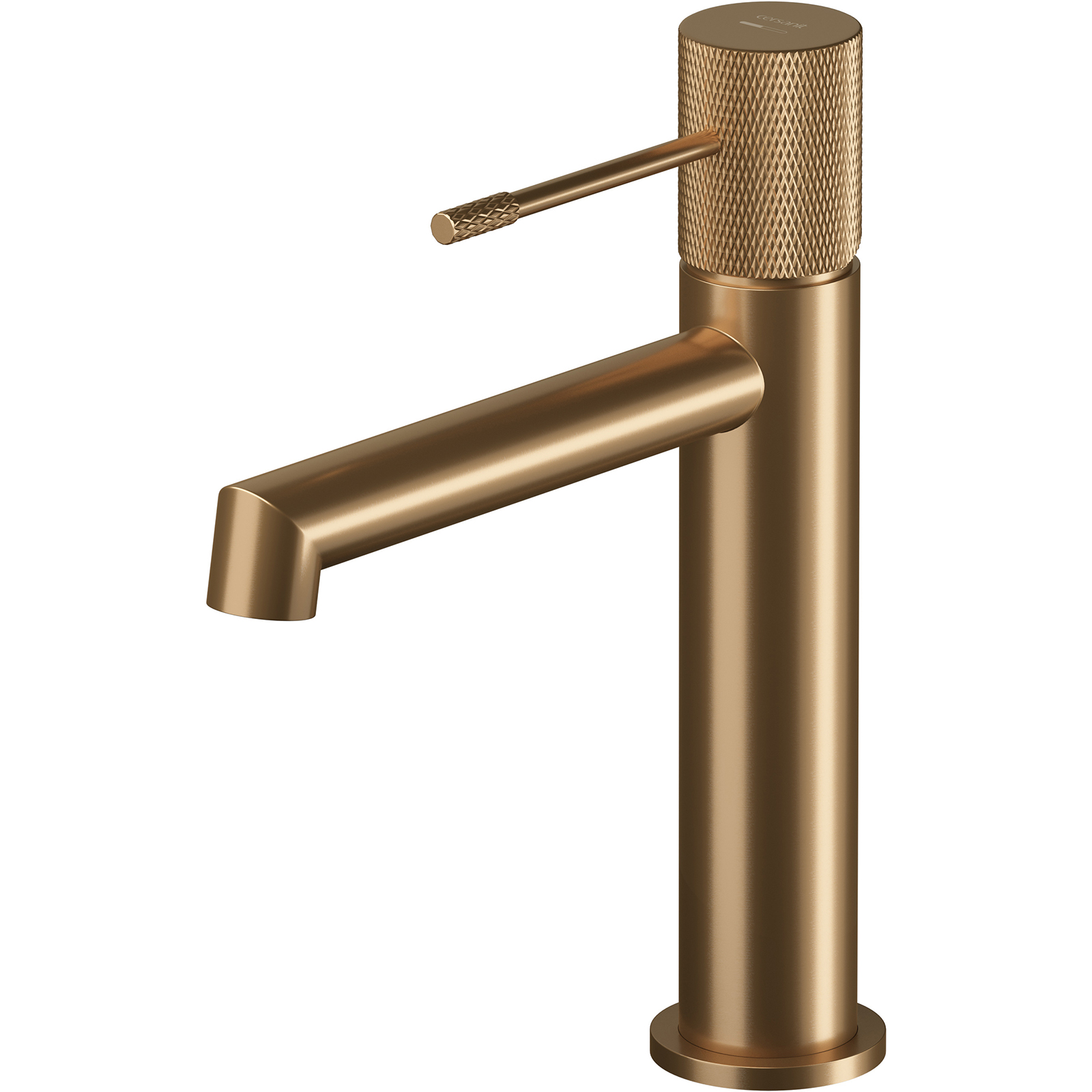 CERSANIT Umyvadlová baterie stojící na podlaze ZEN kartáčovaná měď S951-801 CERSANIT Umyvadlová baterie stojící na podlaze ZEN kartáčovaná měď S951-801