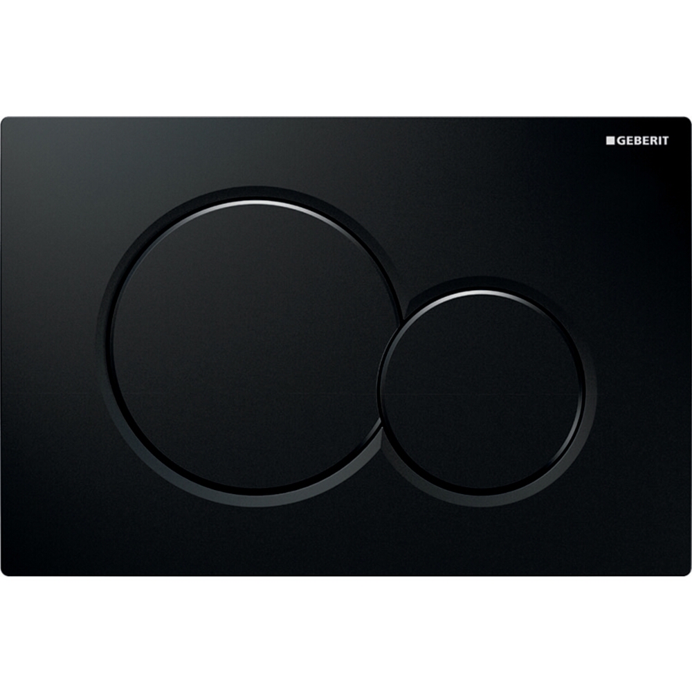 GEBERIT Ovládací tlačítko Sigma01 246x164x13 černá 115770DW5