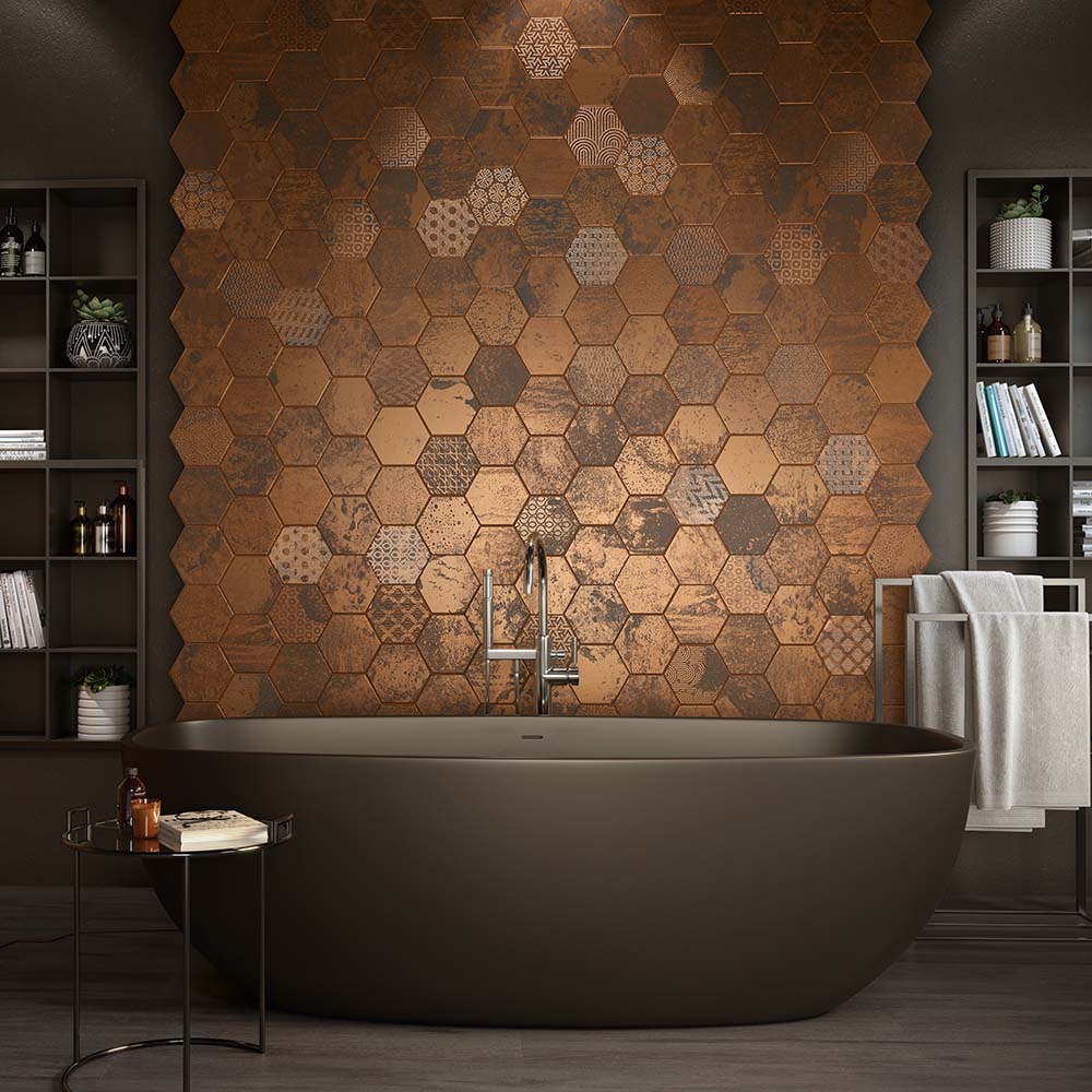 DLAŽBA EL MOLINO HIVE COBRE 45,5X90 DLAŽBA EL MOLINO HIVE COBRE 45,5X90