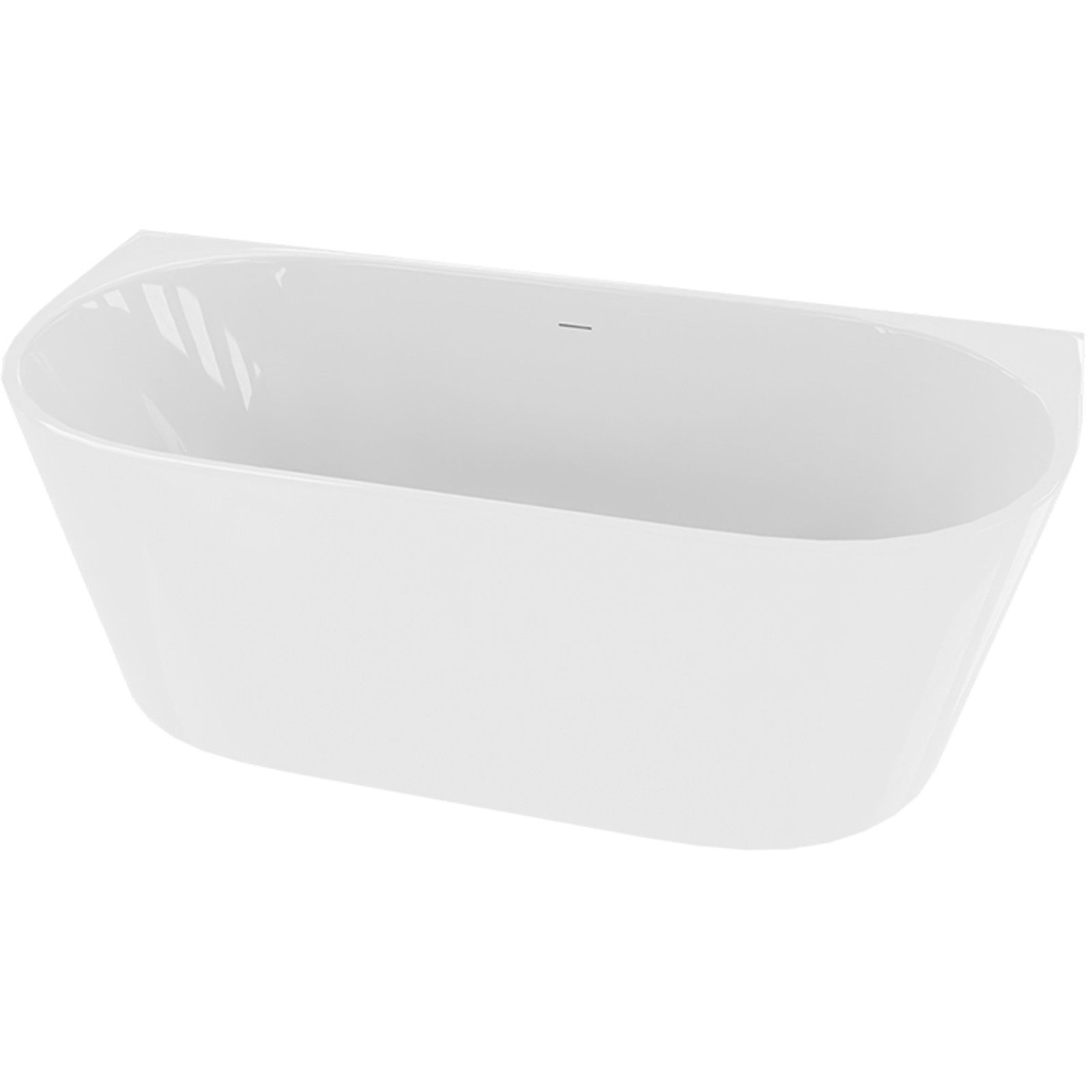 LAVITA volně stojící nástěnná vana DERA SLIM 170x75 cm