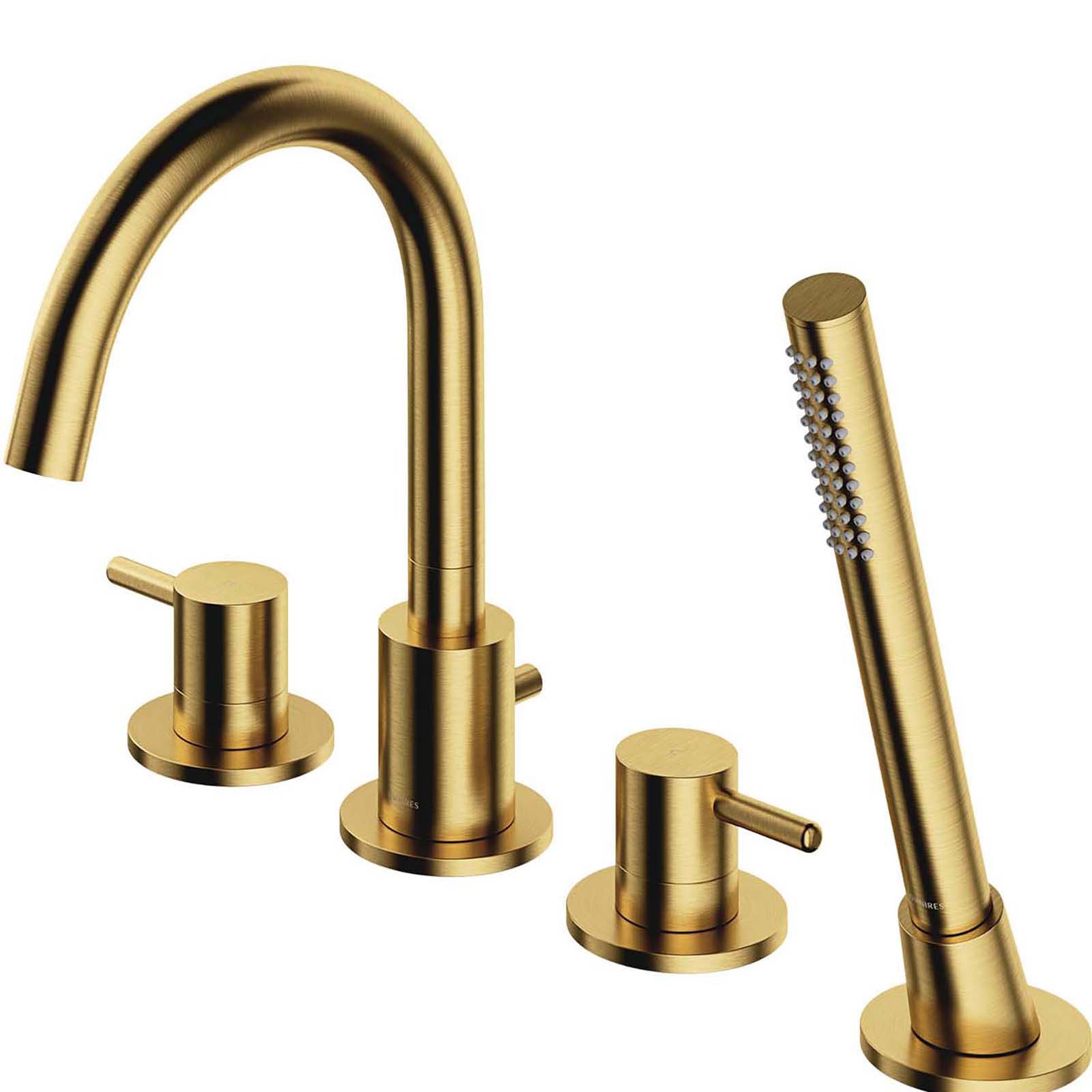 OMNIRES Y čtyřotvorový kartáčovaný mosazný Y1232BSB OMNIRES Y čtyřotvorový kartáčovaný mosazný Y1232BSB