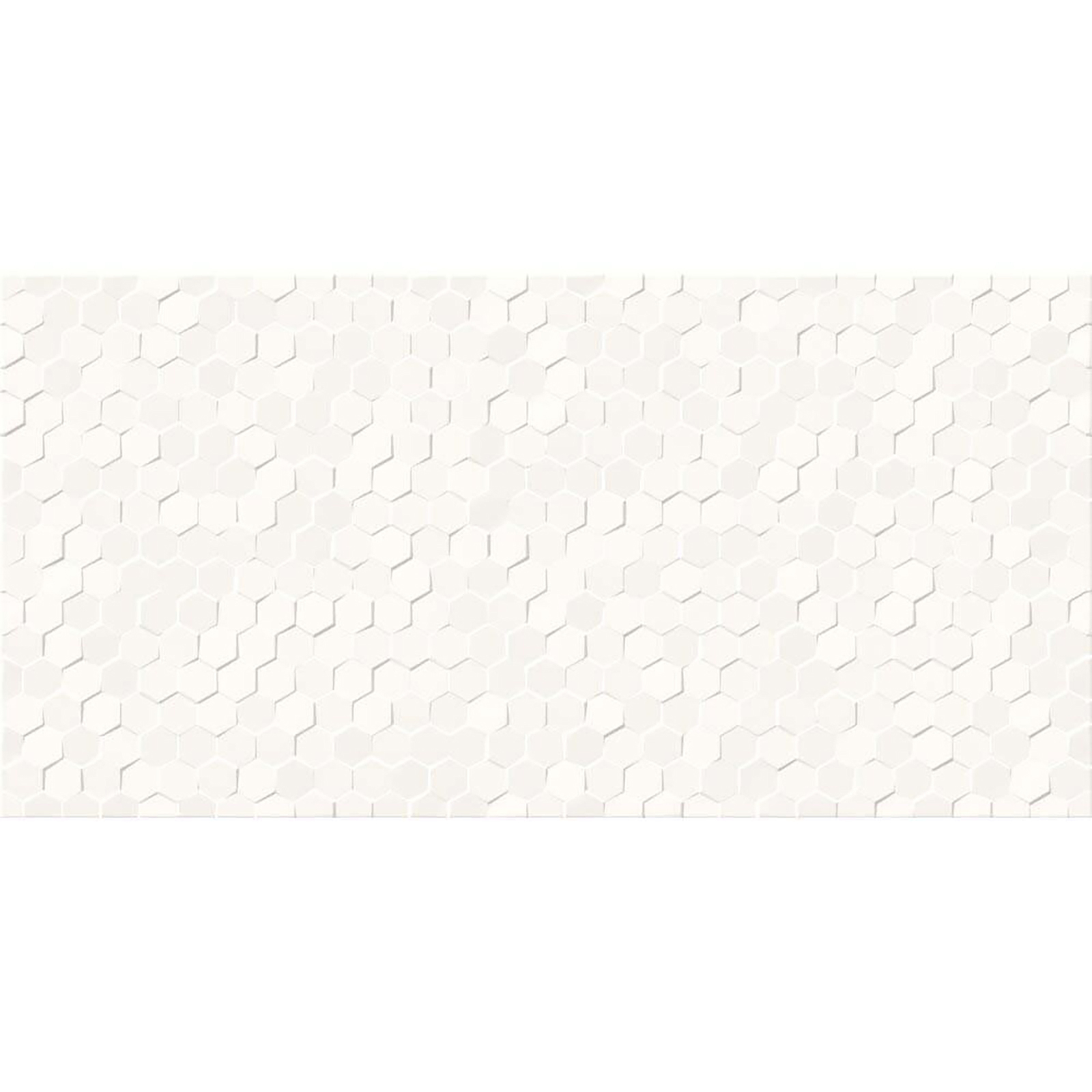 OBKLAD ALTERIO WHITE SMALL HEXA STRUCTURE SATIN 29,8X59,8