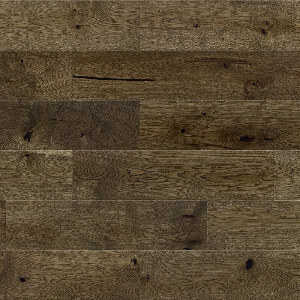 Dřevěné podlahy BARLINEK DUB 1-LAM LAK MATNÝ KÁVA BRONZOVÁ MIKROFÁZA KARTÁČOVANÁ 14x180x725mm VARIOUS