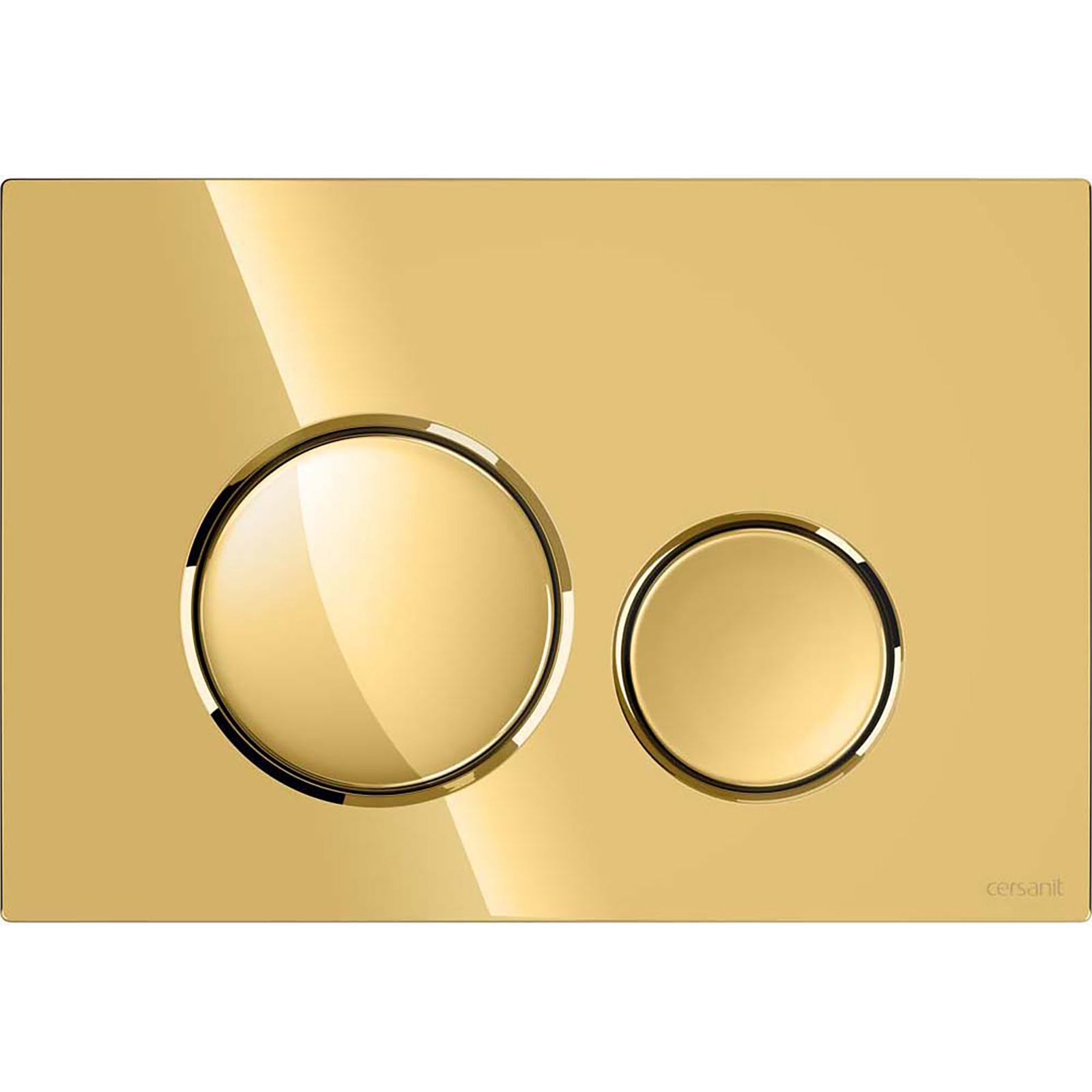 CERSANIT Ovládací tlačítko LUNA zlaté K97-466