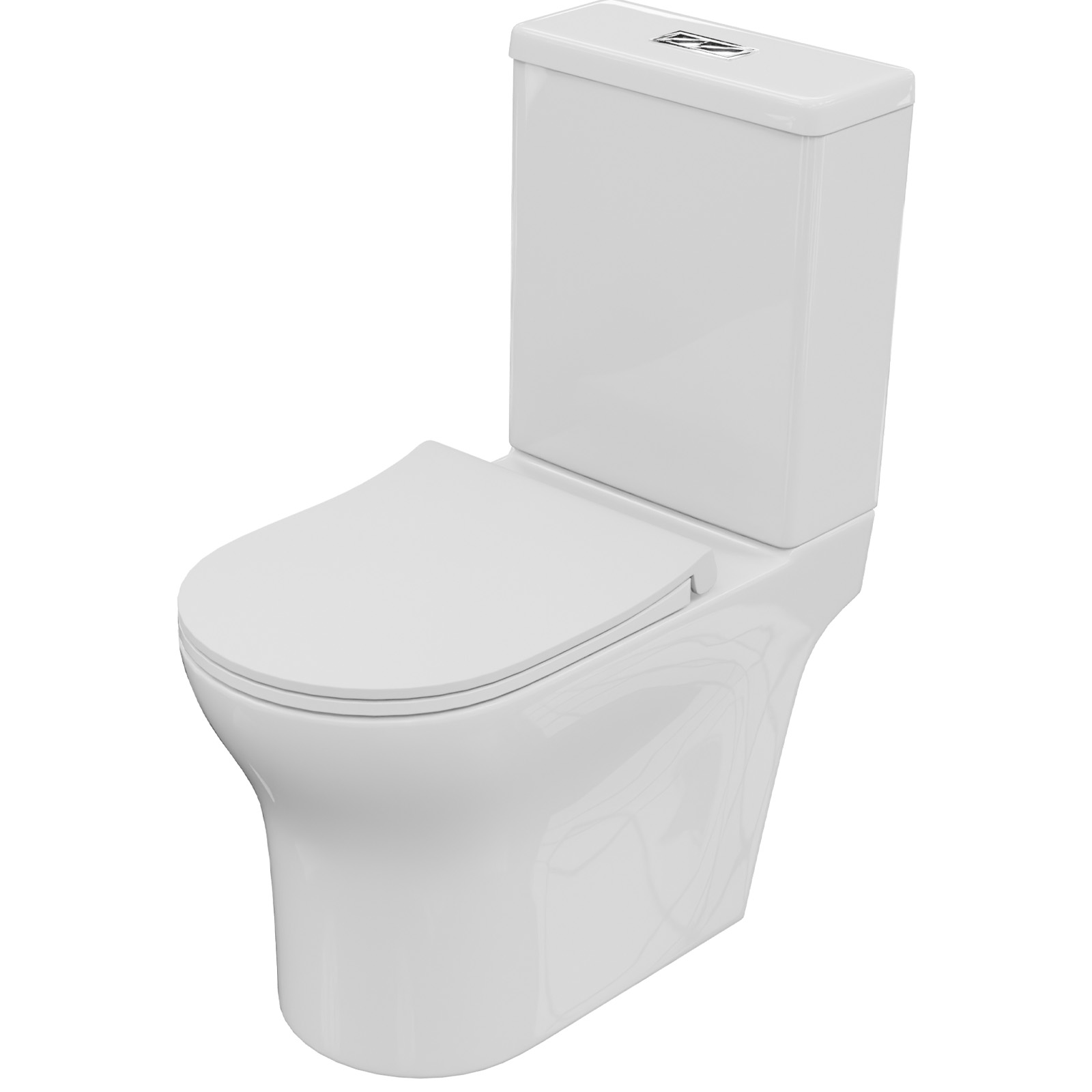 LAVITA Compact WC ECOLET 3.0 whirlpool s termosetovým sedadlem bílá