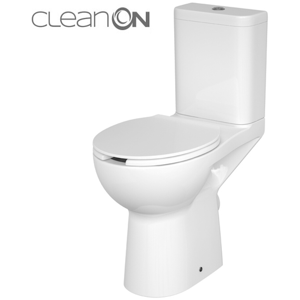 Kompaktní WC 579 ETIUDA NEW CLEAN ON PRO ZDR. POSTIH. 010 3/6L bez sedátka