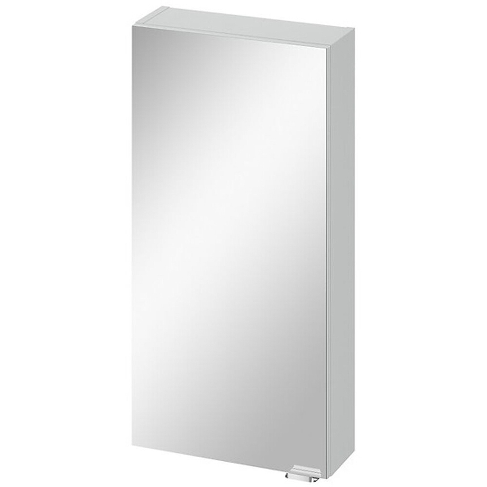 Závěsná koupelnová skříňka se zrcadlem LARGA 40 šedá