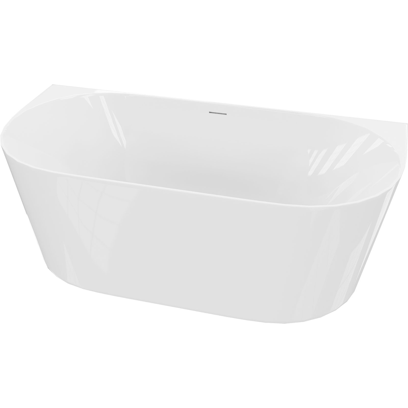 LAVITA volně stojící nástěnná vana DERA SLIM 170x75 cm LAVITA volně stojící nástěnná vana DERA SLIM 170x75 cm