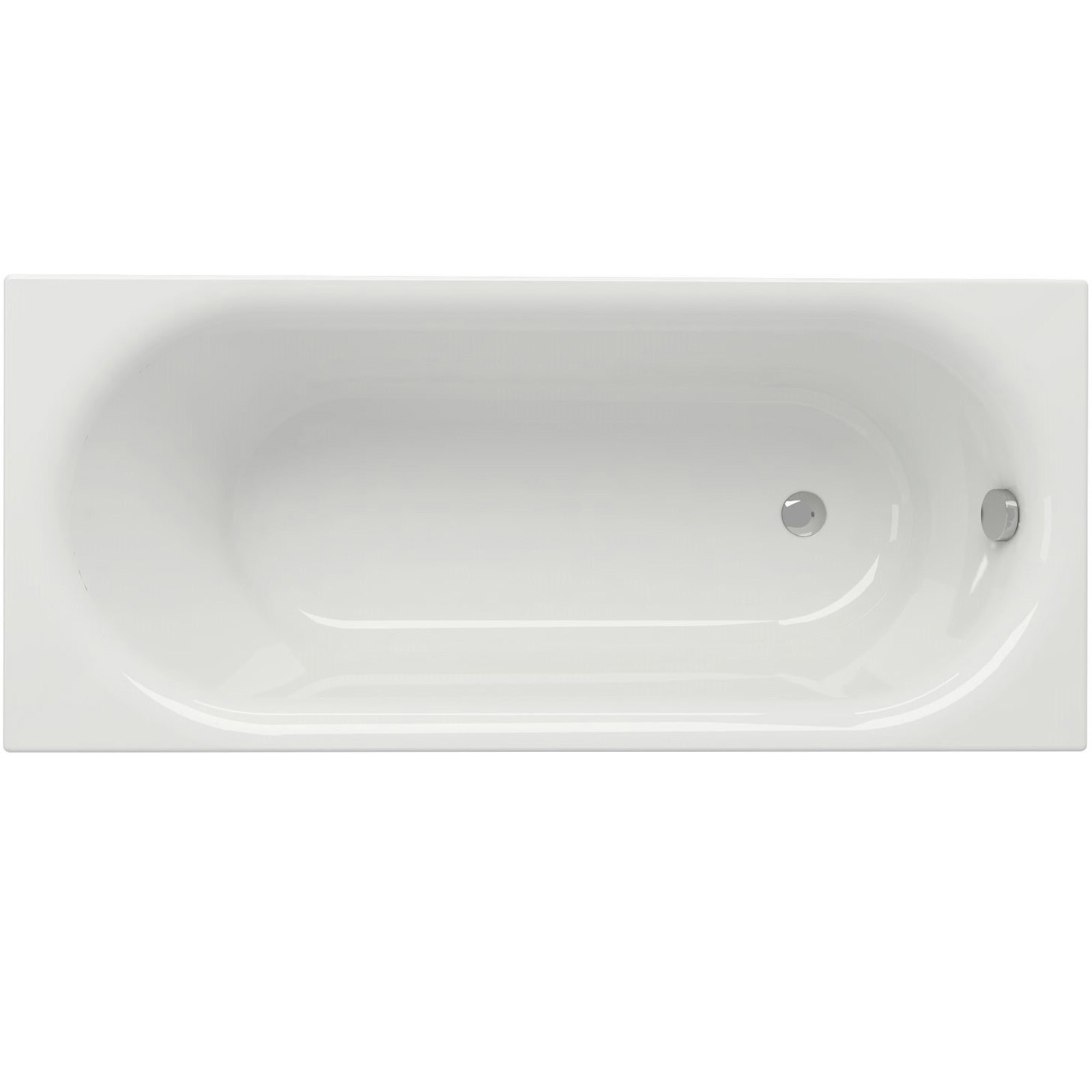 CERSANIT Obdélníková vana OCTAVIA 160x70 S301-252