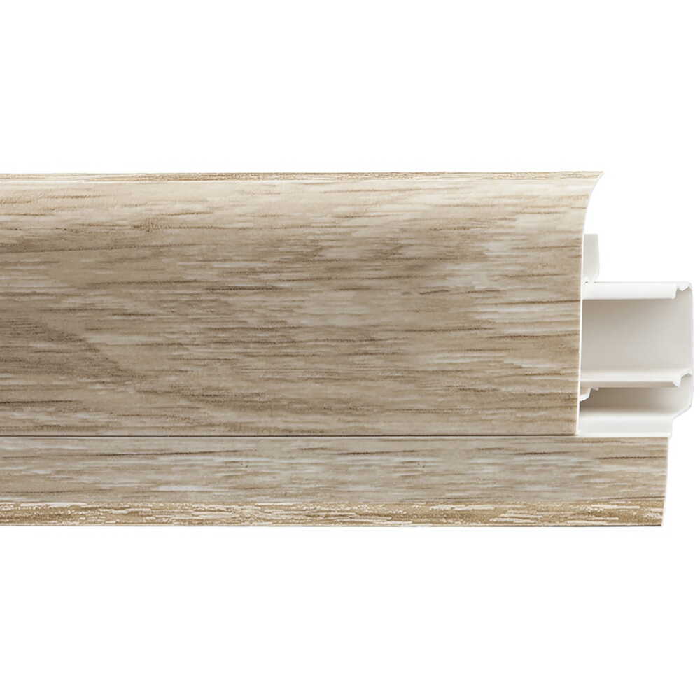 SOKLOVÁ LIŠTA LM 60 77 PÍSKOVÝ DUB 2,5 M