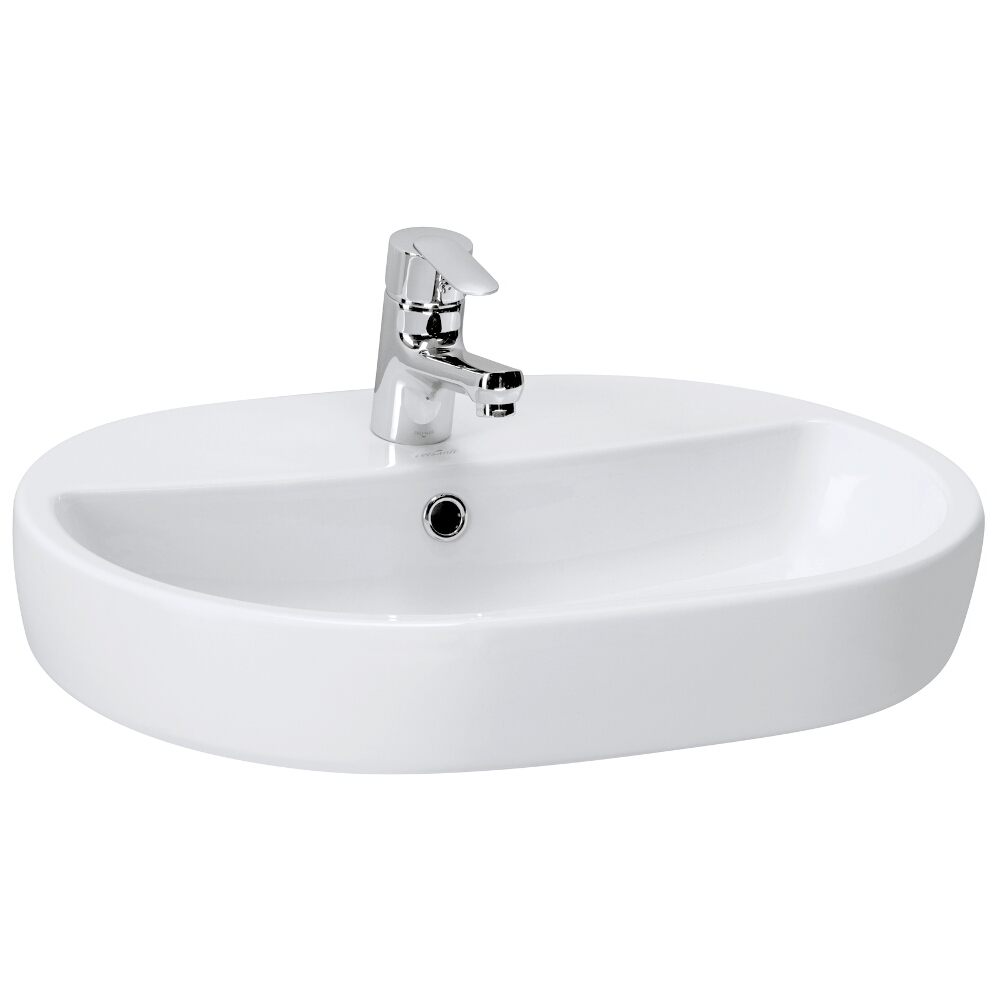CERSANIT Umyvadlo na desku CASPIA OVAL 60 K11-0099 na desku