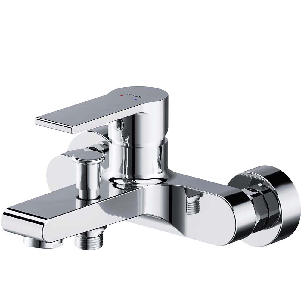 CERSANIT Nástěnná vanová a sprchová baterie BRASCO chrom S951-229