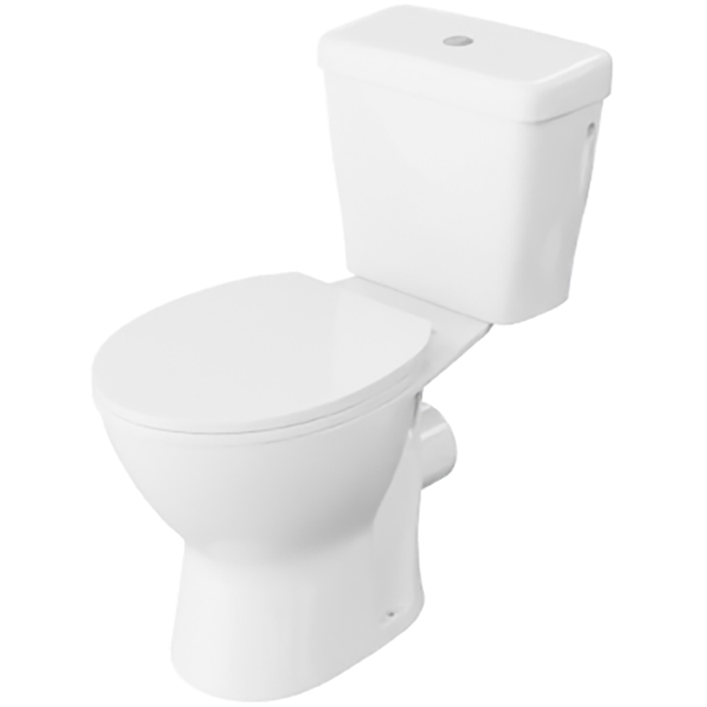 LAVITA Compact WC ZETA 2.0 vířivá vana s duroplastovým sedákem bílá