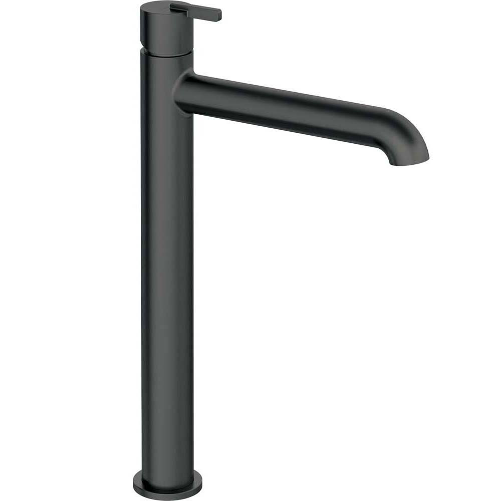 DEANTE SILIA podstavcová baterie, kohoutek na umyvadlo, vysoká černá BQS_N20K