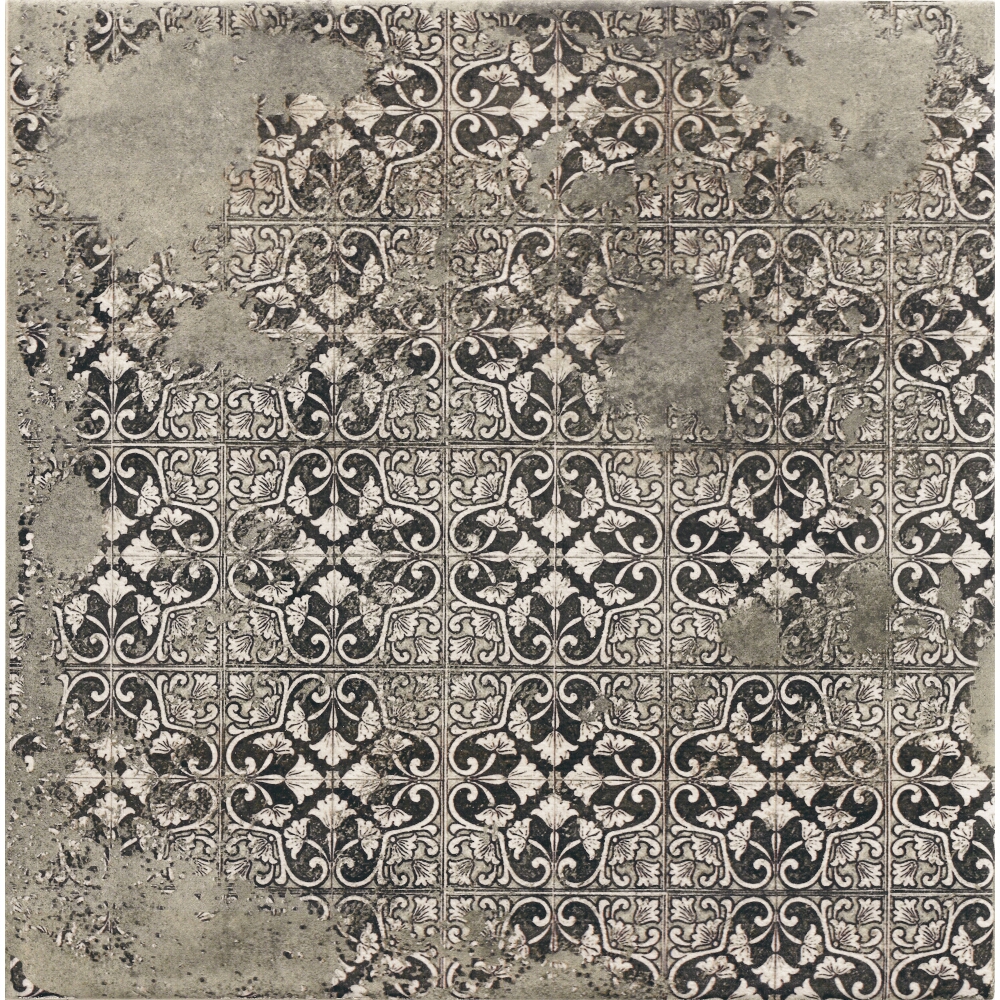 DLAŽBA REALONDA ANTIGUA DECO GRAPHITE 33X33