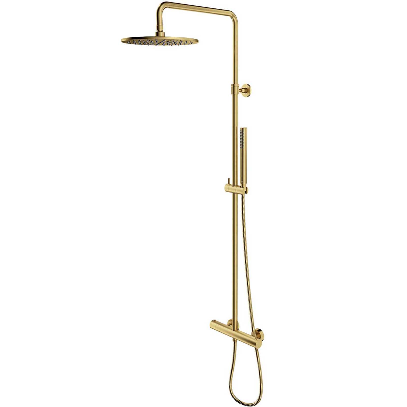 OMNIRES termostatický sprchový systém Y povrchově montovaný mosazný kartáčovaný Y1244SUBSB OMNIRES termostatický sprchový systém Y povrchově montovaný mosazný kartáčovaný Y1244SUBSB