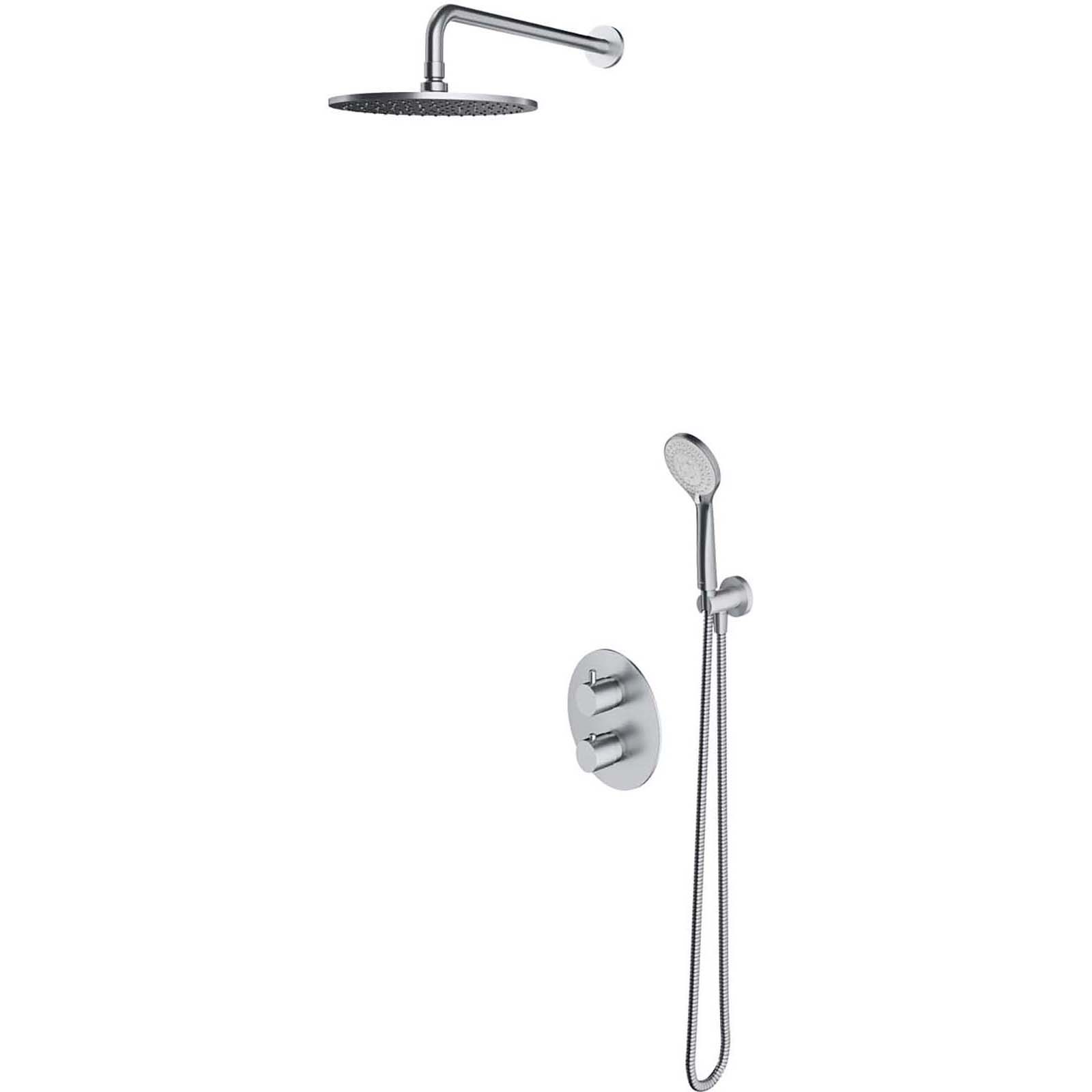 OMNIRES termostatický sprchový systém Y zapuštěný kartáčovaný nikl SYSYT05NI OMNIRES termostatický sprchový systém Y zapuštěný kartáčovaný nikl SYSYT05NI