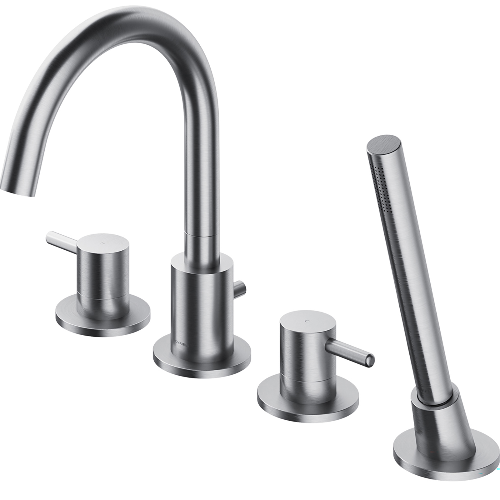 OMNIRES vana Y čtyřotvorový kartáčovaný nikl Y1232NI OMNIRES vana Y čtyřotvorový kartáčovaný nikl Y1232NI