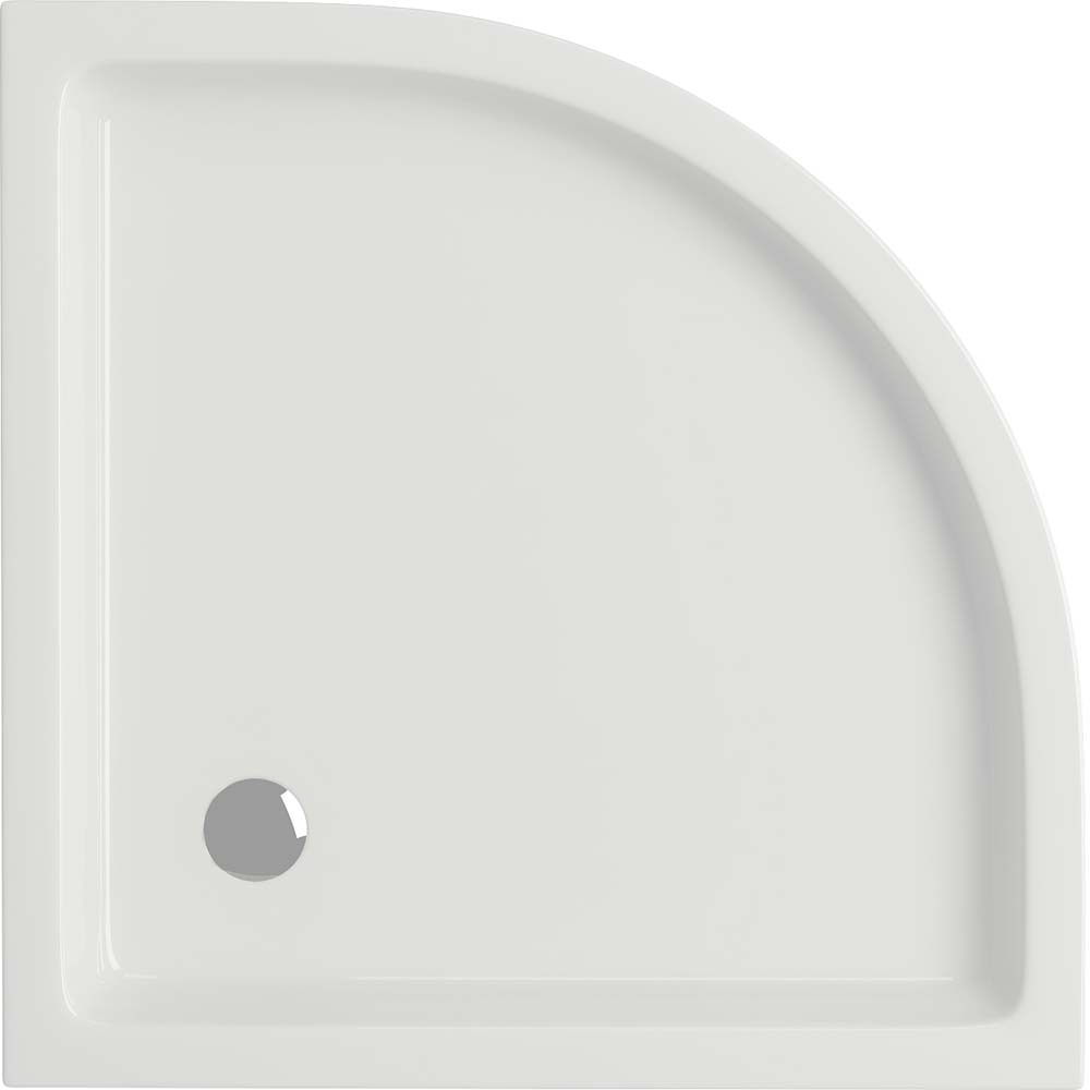 CERSANIT Půlkruhová sprchová vanička TAKO 80x4 bílá S204-001