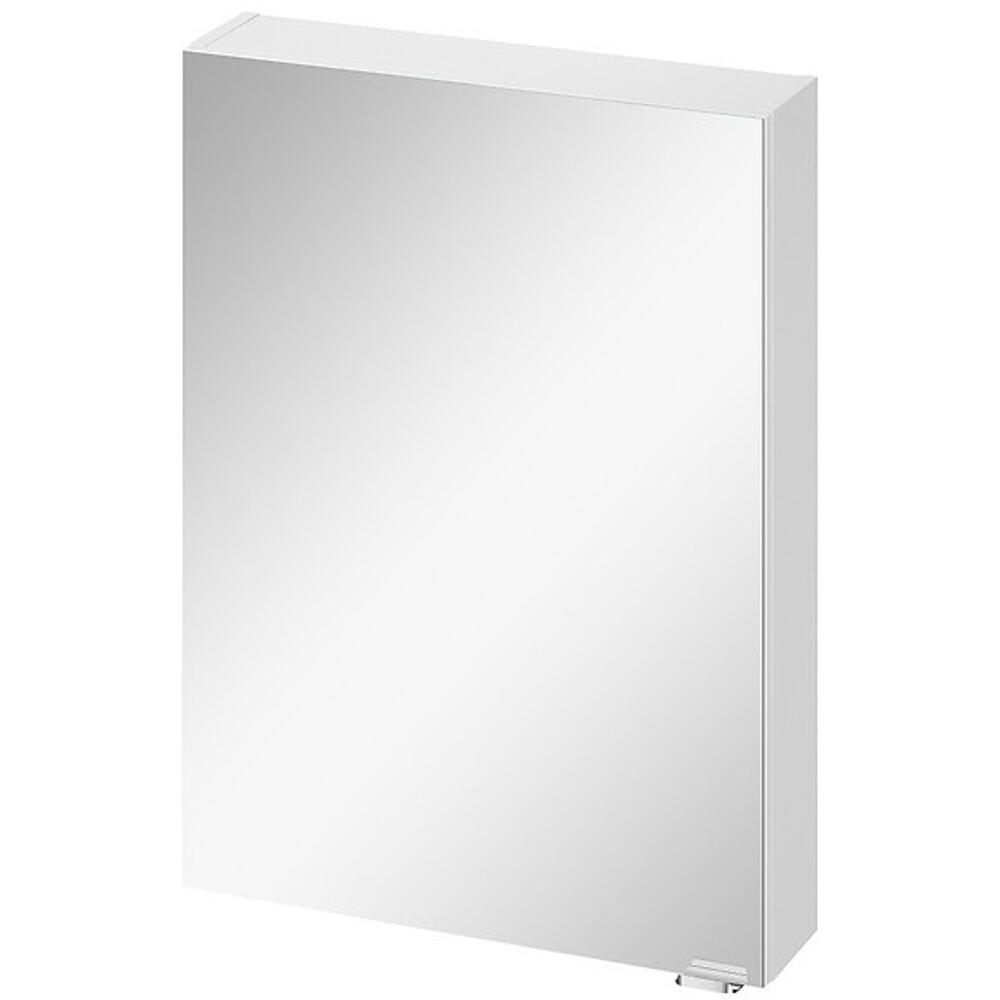 Závěsná koupelnová skříňka se zrcadlem LARGA 60 bílá