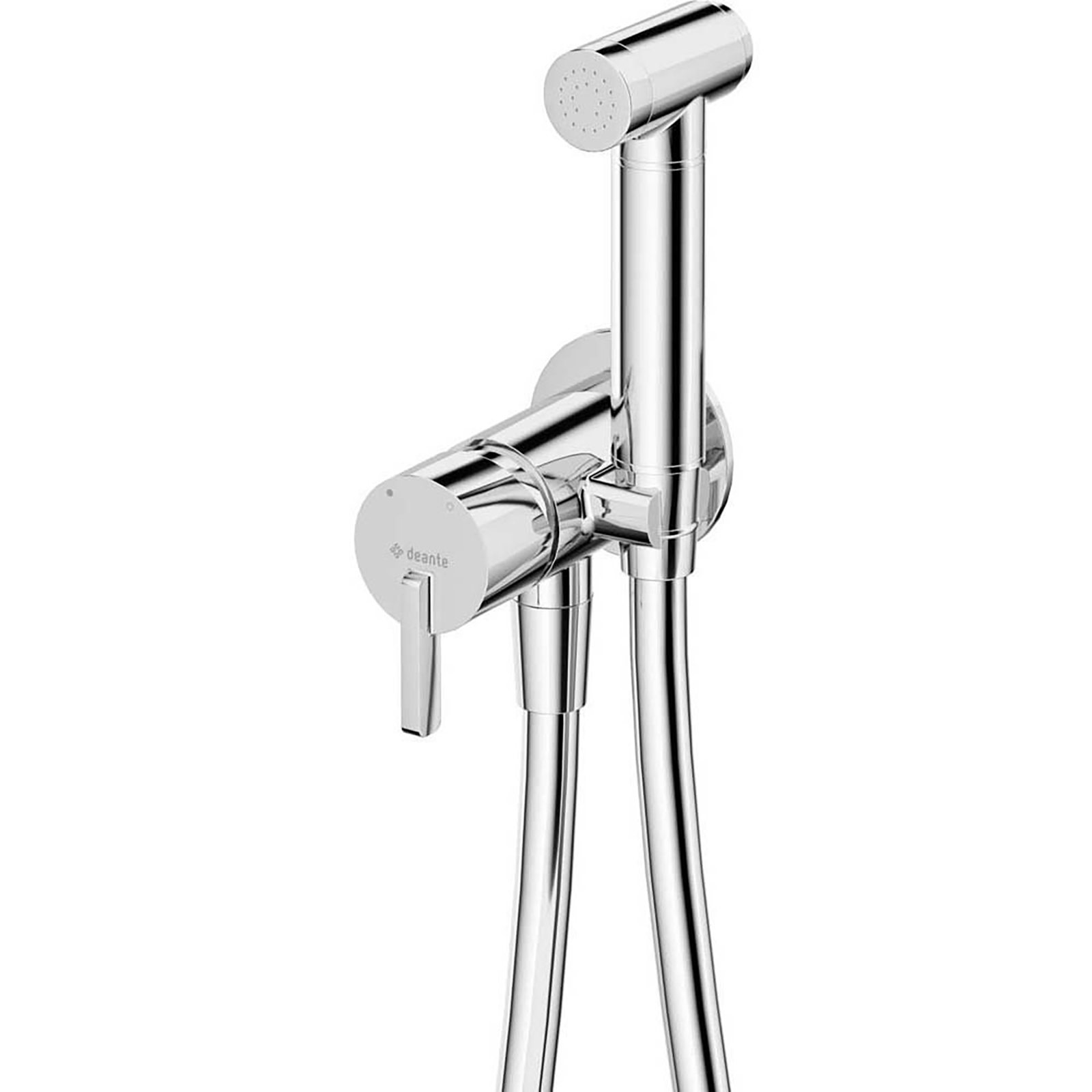 DEANTE SILIA zapuštěný bidet z chromovaného BQS_034M