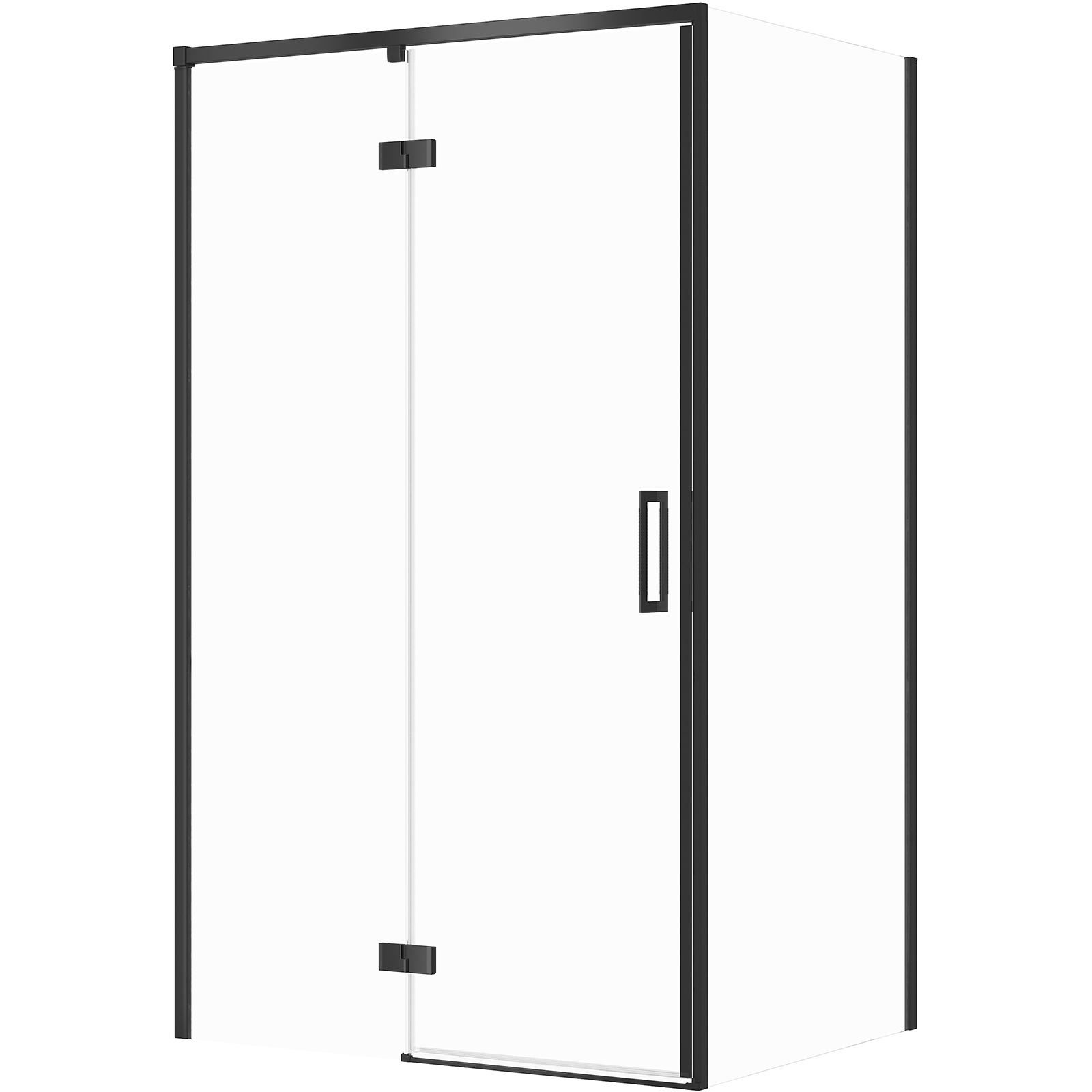 CERSANIT LARGA sprchový kout obdélníkový levý 120x90x195 cm černý S601-321