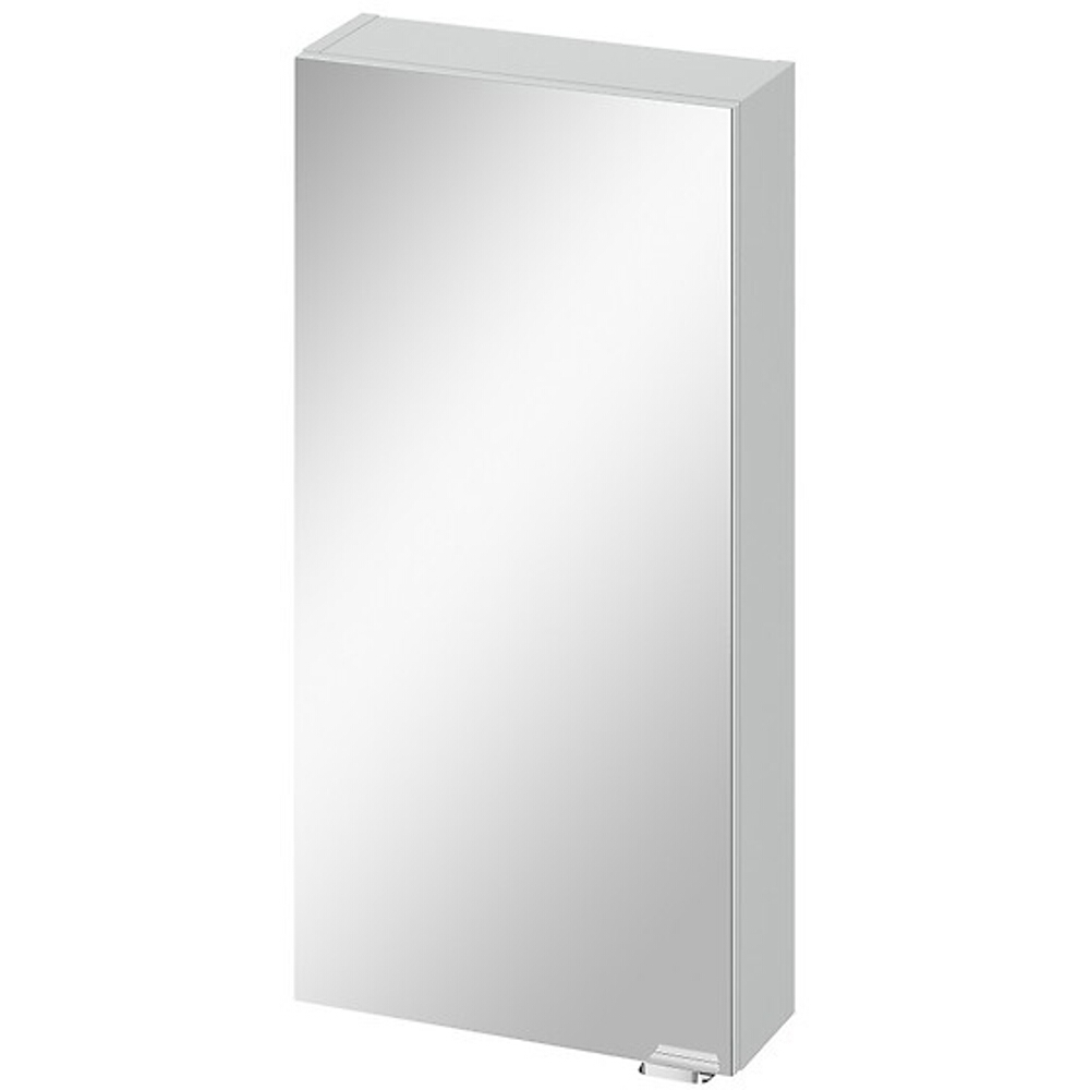Závěsná koupelnová skříňka se zrcadlem LARGA 40 bílá