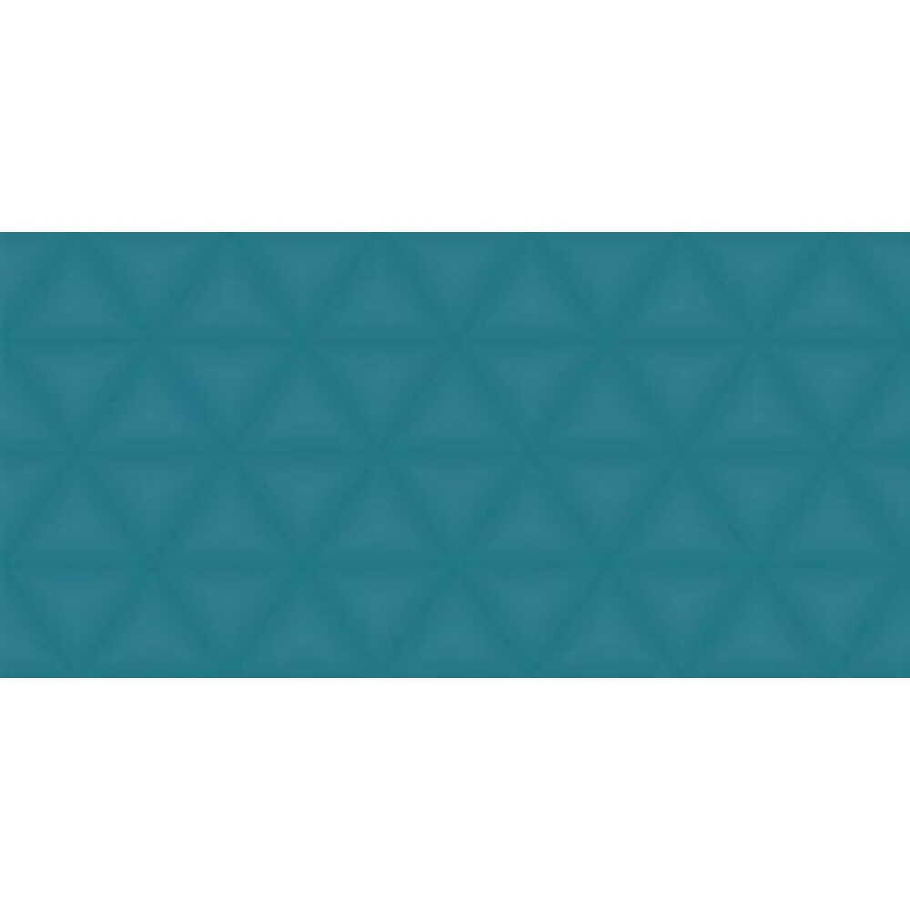 OBKLAD TURQUOISE COLOR SATIN STRUCTURE 29X59