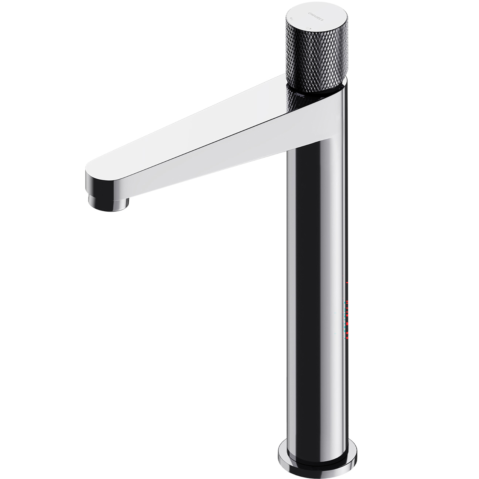 OMNIRES CONTOUR podstavc, umyvadlo, kohoutek, chrom lesklý, vysoký CT8012CR