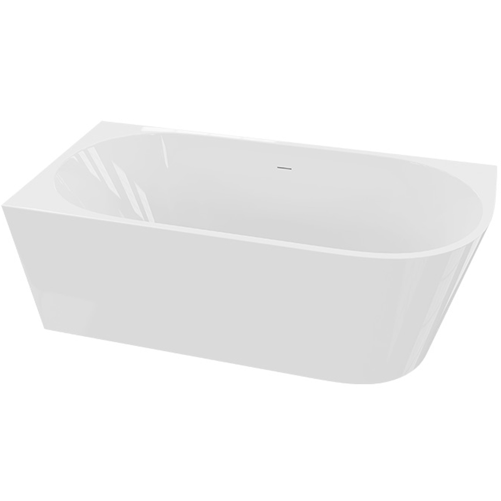 LAVITA Rohová vana DERA SLIM 170x80 cm vlevo