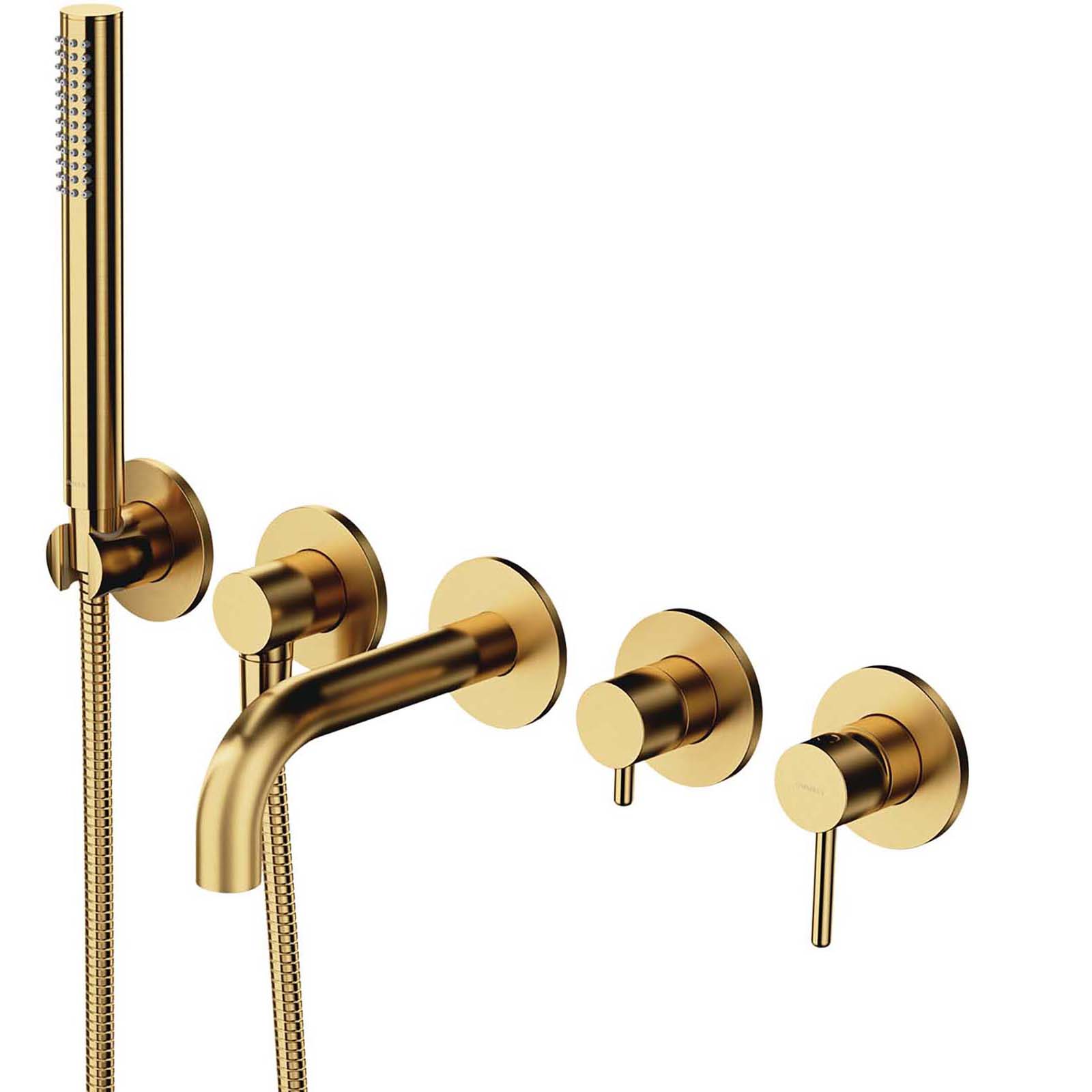 OMNIRES Y 5otvorový zapuštěný kohoutek do vany s krátkým výtokem Y1237-1SBSB OMNIRES Y 5otvorový zapuštěný kohoutek do vany s krátkým výtokem Y1237-1SBSB