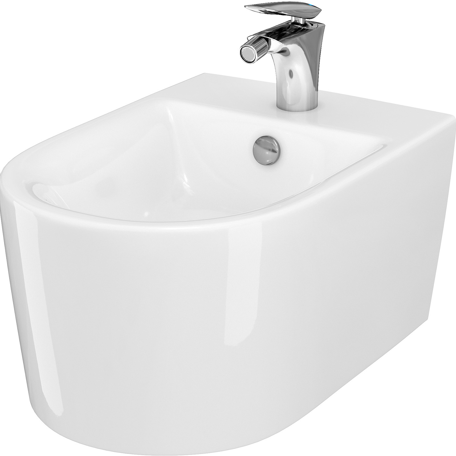 CERSANIT INVERTO závěsný bidet se skrytou montáží K671-002