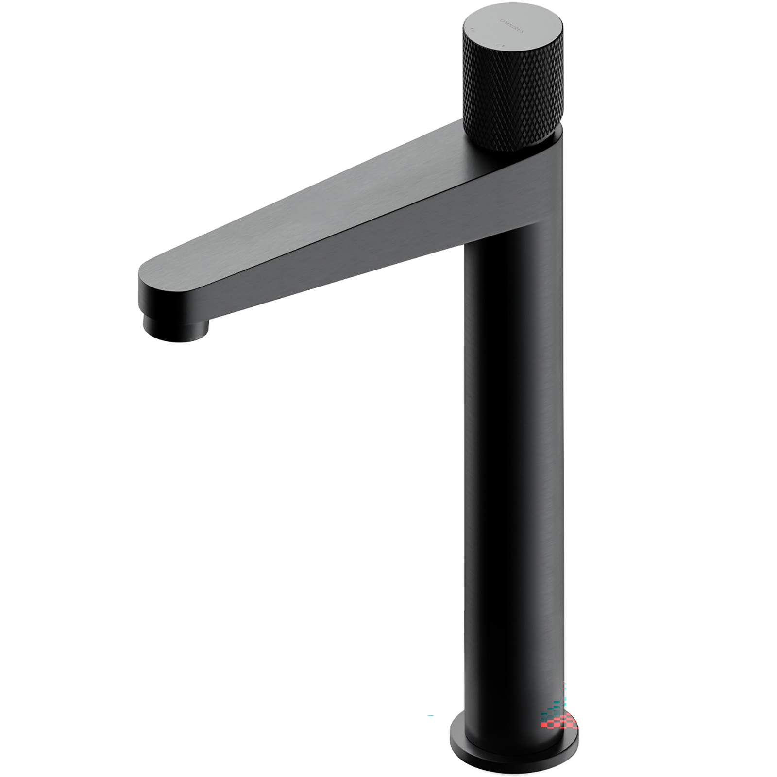 OMNIRES CONTOUR podstavc, umyvadlo, kohoutek, vysoce antracitové CT8012AT