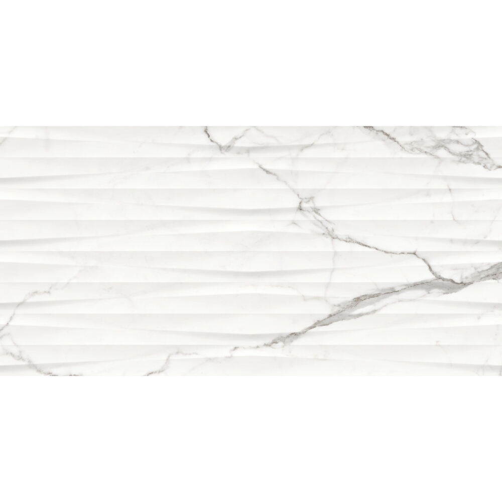 OBKLAD GINEVRA WHITE STRUCTURE GLOSSY 29,8X59,8