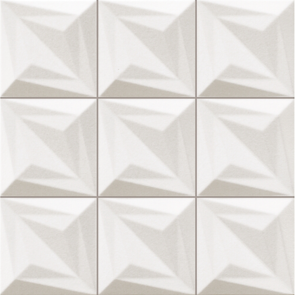 Glazované dlaždice hiszpański Realonda DELTA BLANCO 33x33 gat. I