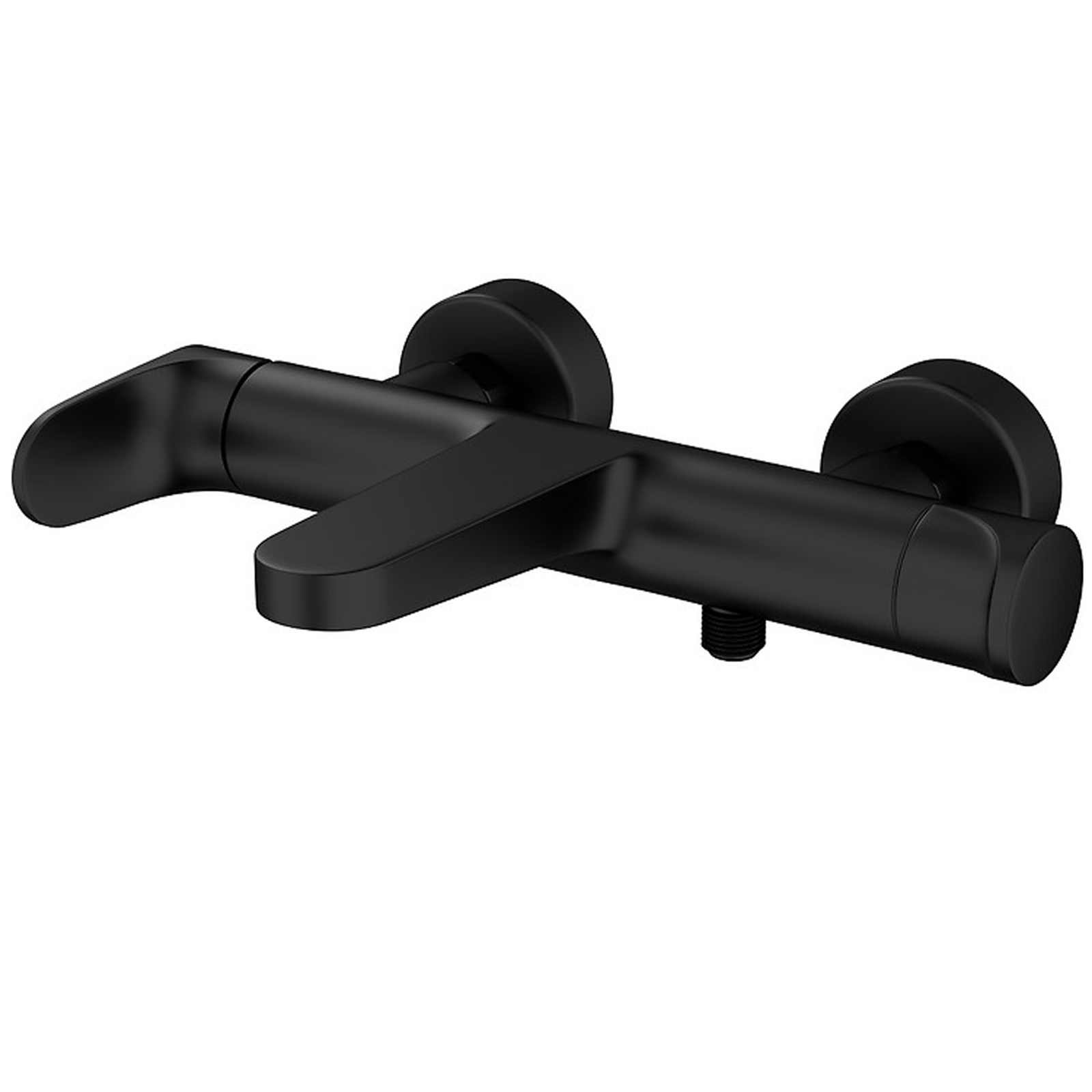 CERSANIT Nástěnná vanová a sprchová baterie INVERTO madlo 2 v provedení 1 černá + zlatá S951-314 CERSANIT Nástěnná vanová a sprchová baterie INVERTO madlo 2 v provedení 1 černá + zlatá S951-314