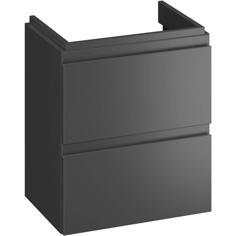 CERSANIT MODUO SLIM 50 antracitová umyvadlová skříňka pro vlastní montáž S590-075-DSM