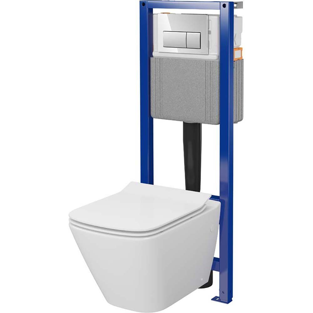 CERSANIT MITO Podomítková sada MESTO SQUARE SYSTEM 40 mechanická s miskou