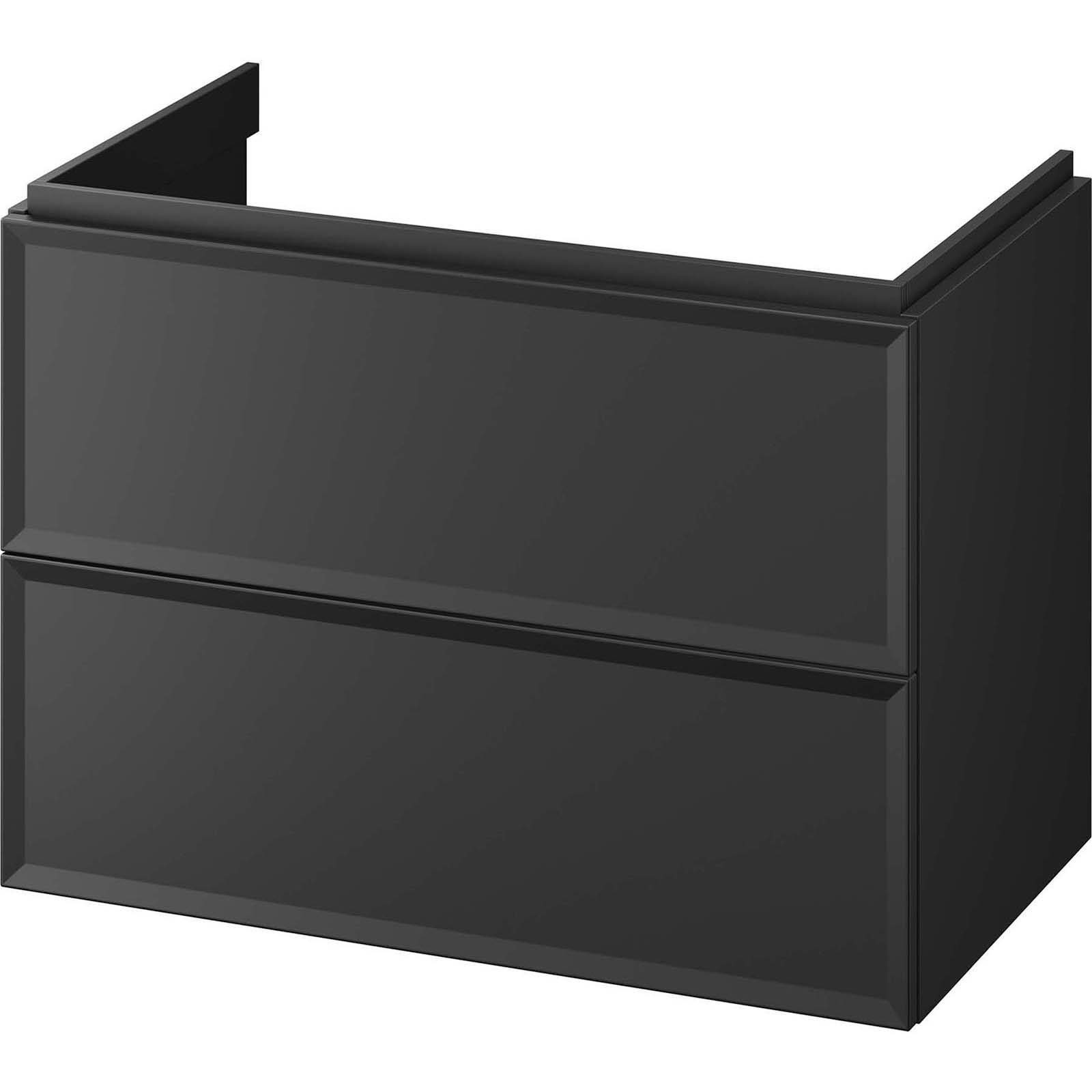 CERSANIT MILOS 80 skříňka pod umyvadlo černá matná S1017-003